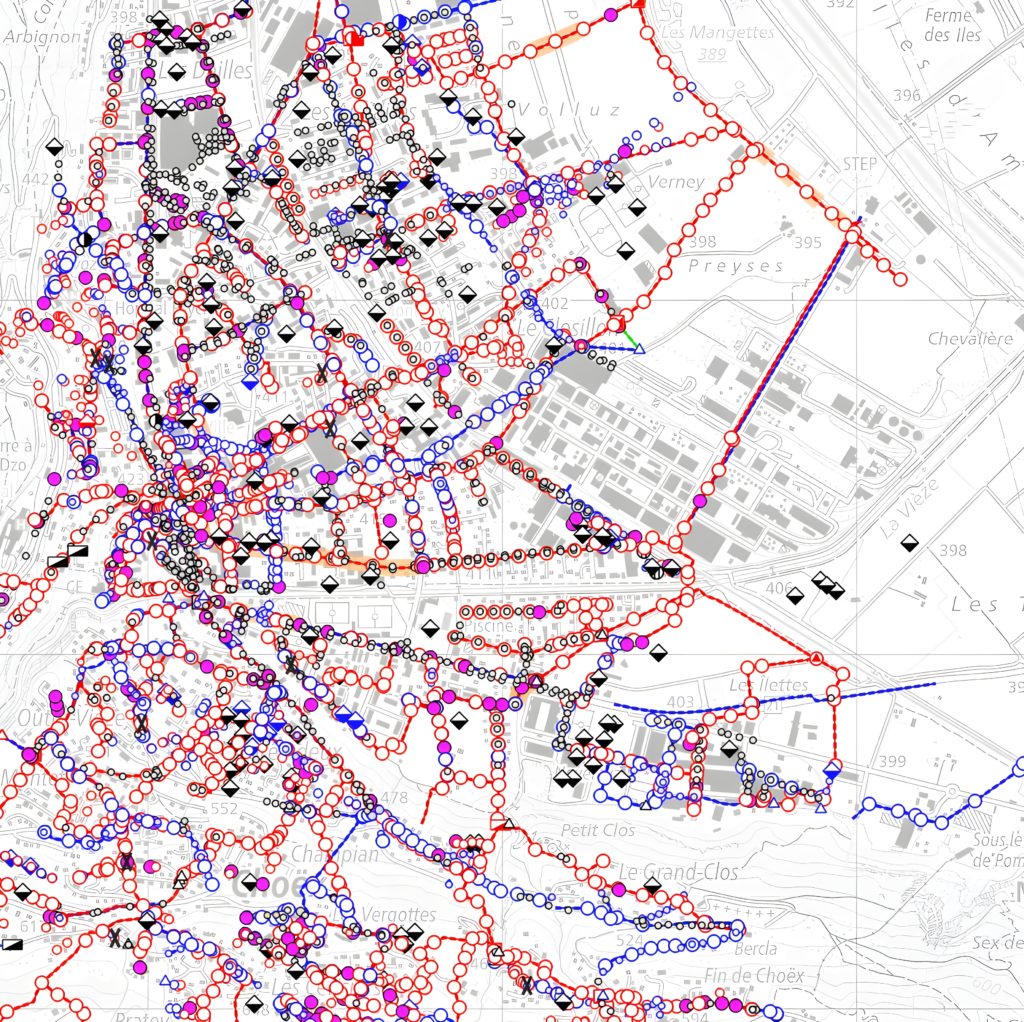 Hadrolique urbaine - Plan général d'évacuation des eaux