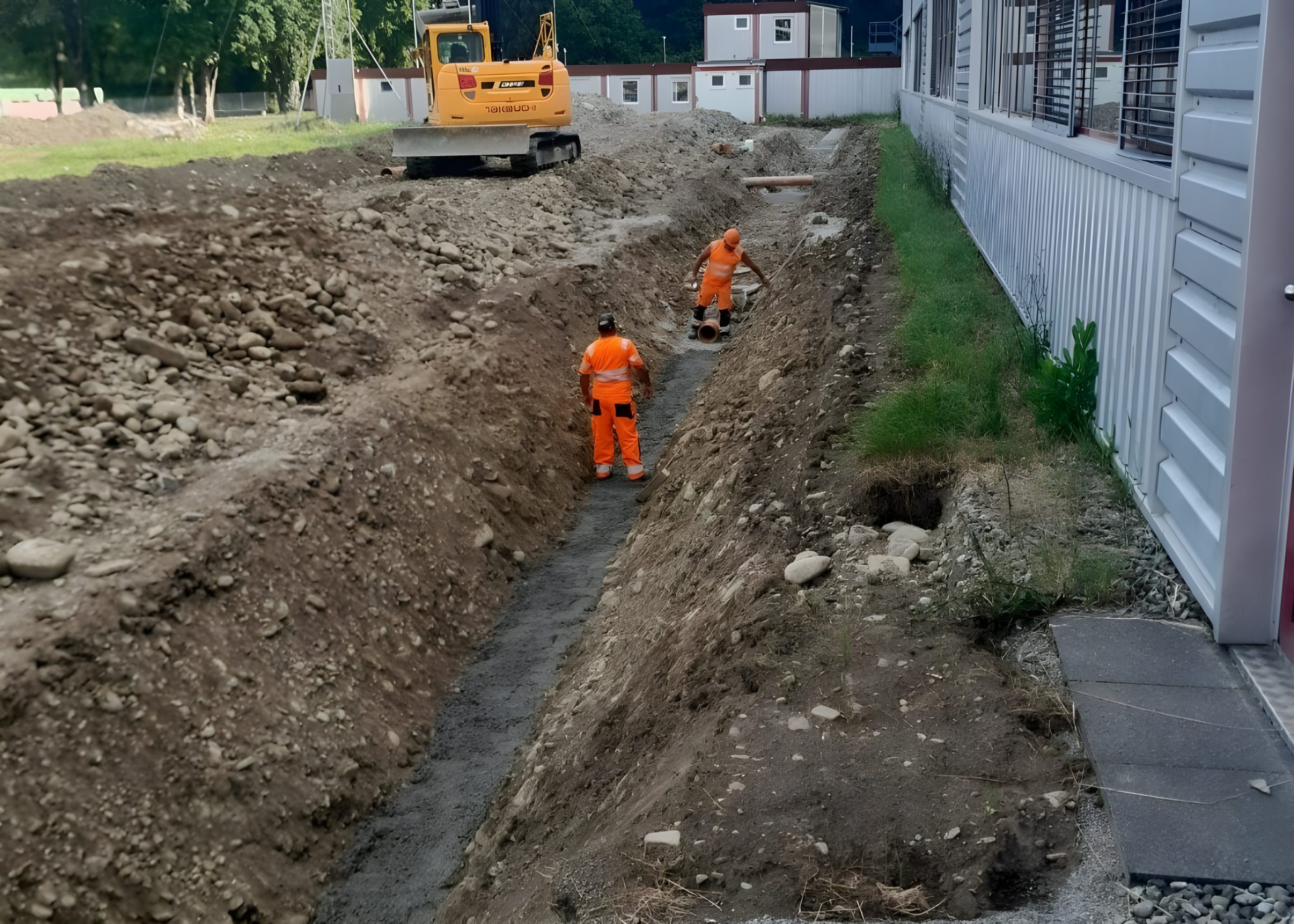 Gestion du ruissellement au PAD de l’ancienne papeterie