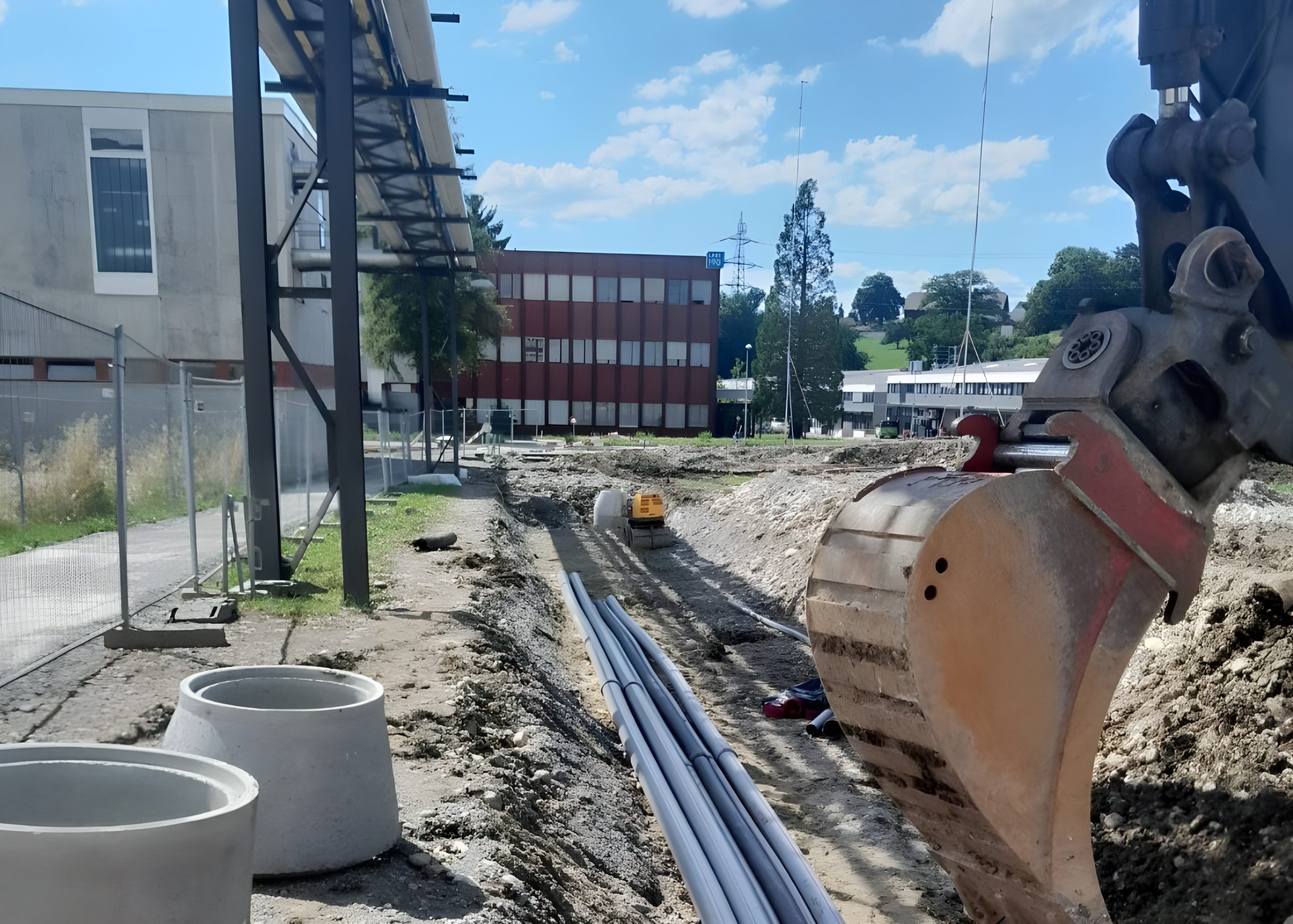 Gestion du ruissellement au PAD de l’ancienne papeterie