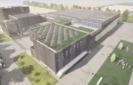 Traitement des micropolluants pour la STEP de l'EBVV - Epuration des eaux - Bâtiment 3D