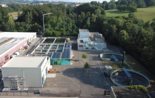 Traitement des micropolluants pour la STEP de Penthaz (VD) - Epuration des eaux - vue générale